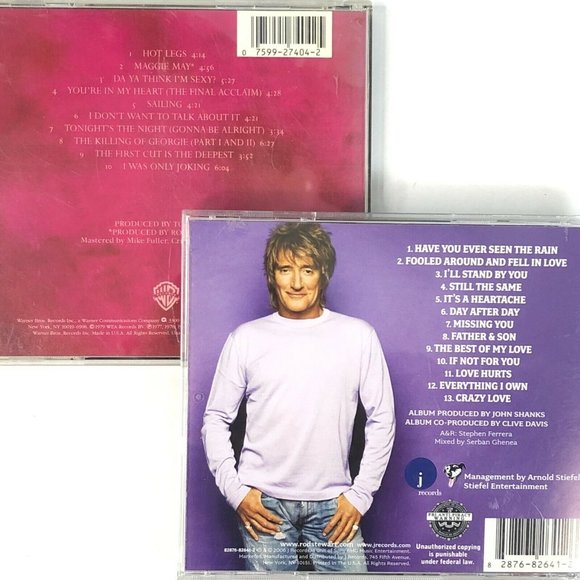 Rod Stewart 20 CD Lot Songbook Storyteller Spanner Hits Xmas Unplugged 1979-2012 - Picture 12 of 13